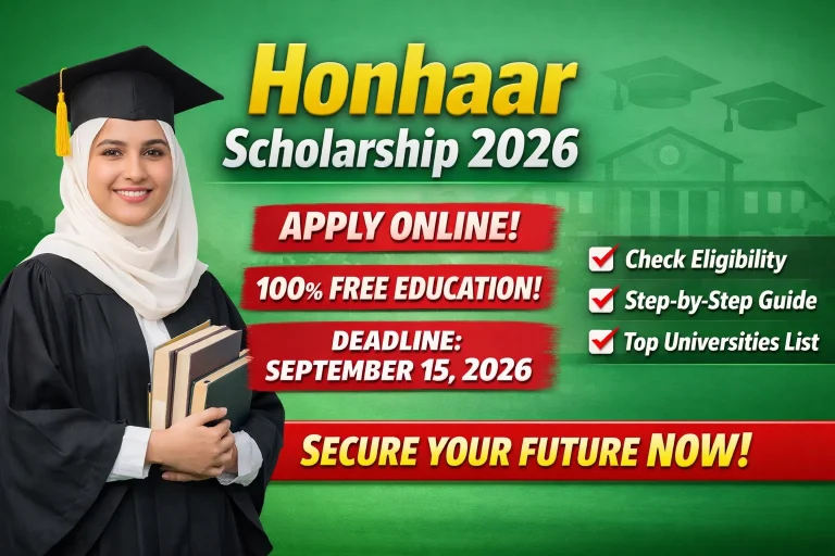 Government of Punjab Honhaar Scholarship 2026 – Full Details