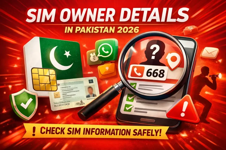 SIM Owner Details in Pakistan 2026